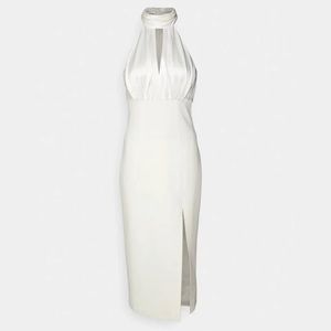 Cinq à Sept White Midi Dress